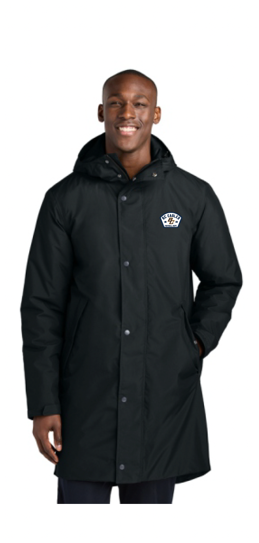 BCHS Football Parka Jacket with Patch Logo