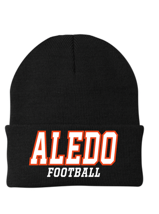 Aledo Football Cuffed Beanie