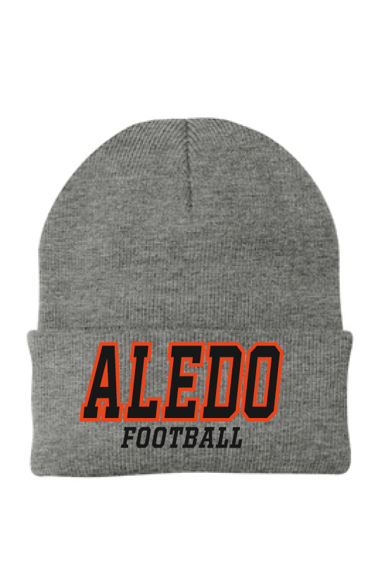 Aledo Football Cuffed Beanie