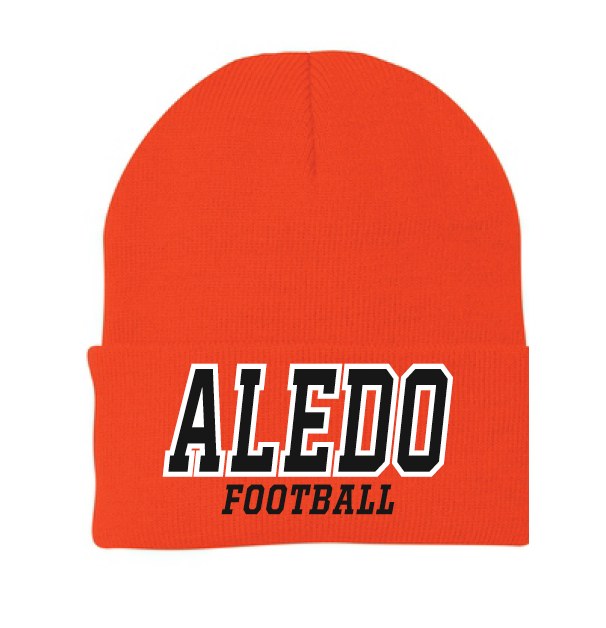Aledo Football Cuffed Beanie