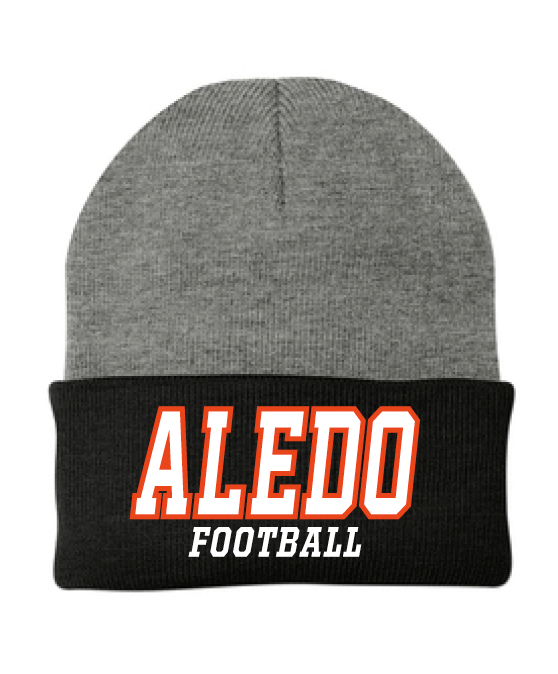 Aledo Football Cuffed Beanie