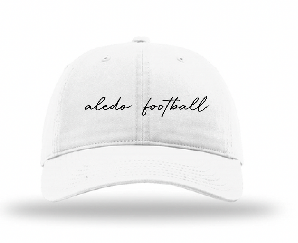 Aledo Football Cursive Richardson Twill Cap