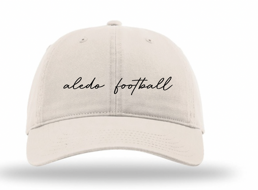 Aledo Football Cursive Richardson Twill Cap