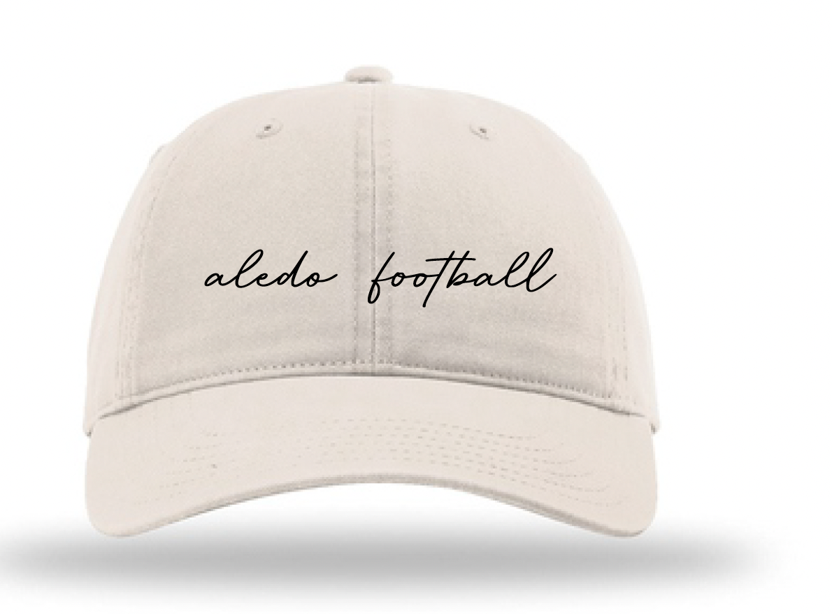 Aledo Football Cursive Richardson Twill Cap
