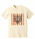Aledo Football Stripes Logo Comfort Colors Short Sleeve Tee