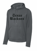 Texas Blacksox Moisture Management Hoodie - Old English Logo