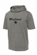 Texas Blacksox Moisture Management Short Sleeve Hooded Fleece - State Logo