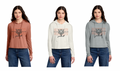 Aledo Football Bearcat Face Logo Midi Long Sleeve Hoodie