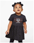 Aledo Football Bearcat Face Logo Infant Dress