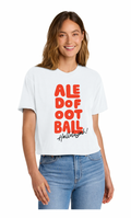 Aledo Football Hallelujah! Logo Comfort Colors Ladies Boxy Tee