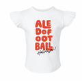 Aledo Football Hallelujah! Logo Toddler Flutter Sleeve Tee