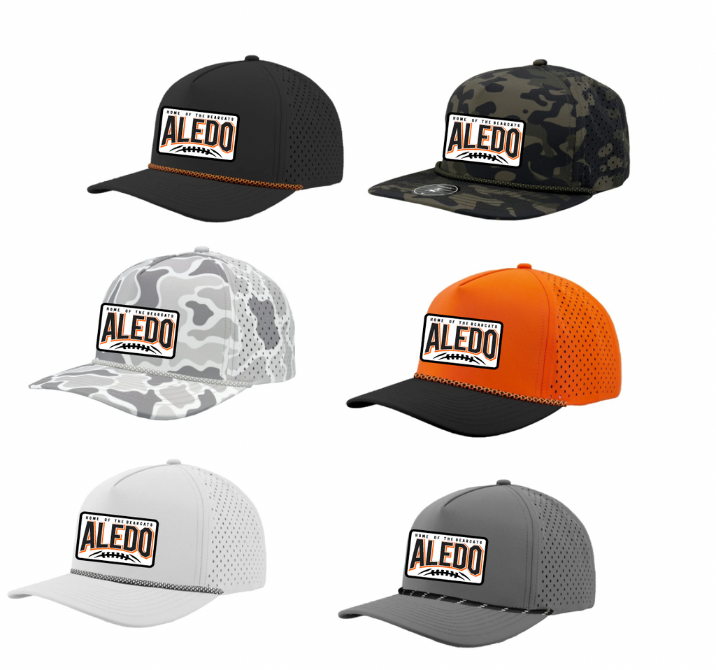 Aledo Football Zapped Rope Cap with Patch