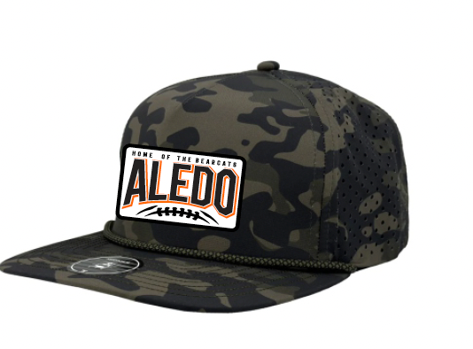 Aledo Football Zapped Rope Cap with Patch