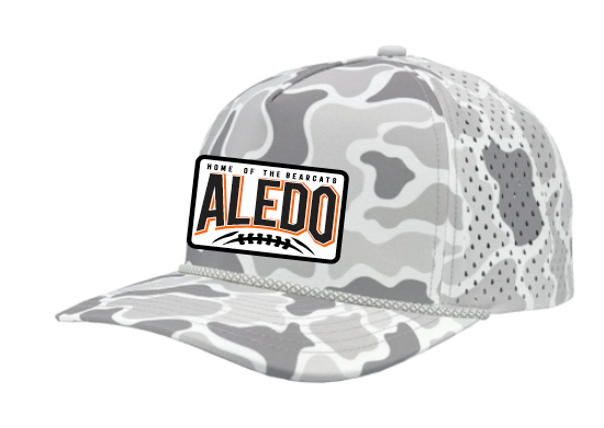 Aledo Football Zapped Rope Cap with Patch